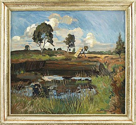 Moorlandschaft bei Worpswede by Richard Eggers - Auction record, sale price, and art valuation. Compare with similar artists and explore comparable artworks.