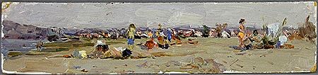 Sample artwork by Wladimir Iwanowitsch Romanow (1936 - 2006), known for painting - View similar artists and auction records