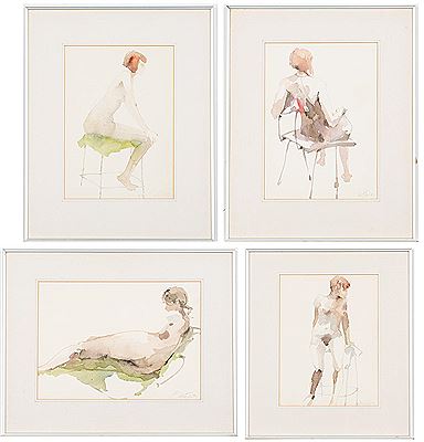 Four Figure Studies (4)