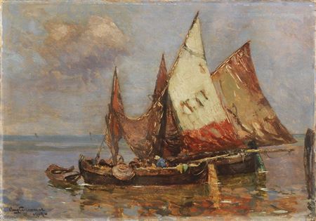 Scirocco in laguna, 1919