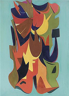 Senza titolo, 1950-52 by Filippo Scroppo - Auction record, sale price, and art valuation. Compare with similar artists and explore comparable artworks.