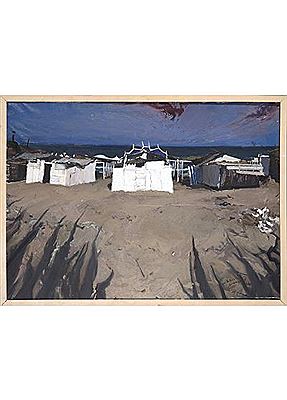 Barracas de la Playa. 1956 by Juan (Berenguer) Ribera - Auction record, sale price, and art valuation. Compare with similar artists and explore comparable artworks.