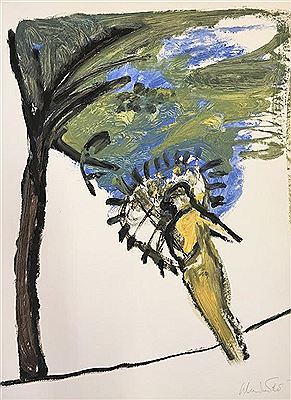 Personnage en jaune by Alexandra Poleo - Auction record, sale price, and art valuation. Compare with similar artists and explore comparable artworks.