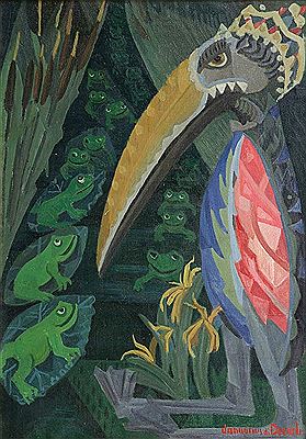 Grenouilles cherchant un roi