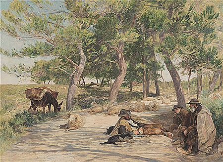 Le repos des bergers