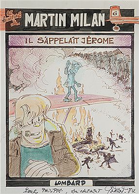Sample artwork by Christian Godard (Born 1932), known for comics (norbert et kari) - View similar artists and auction records