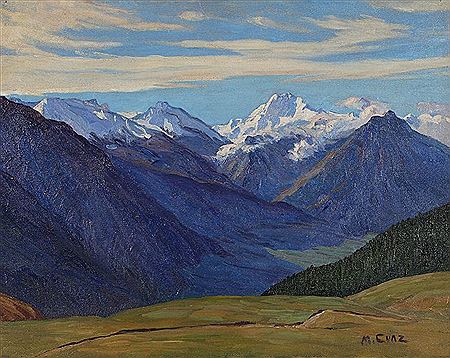 View of the Simplon area