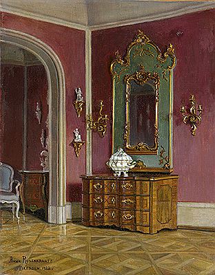 Elegantes Dresdner Rokokointerieur