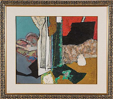 Sample artwork by Bruno Pinto (Born 1935), known for painting - View similar artists and auction records