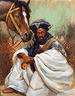 La halte du cavalier