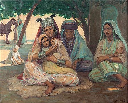 Famille du Sud algérien