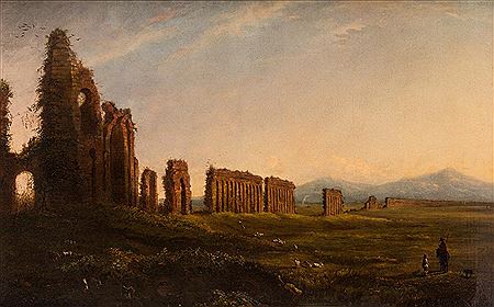Landscape with the Ruins of an Aqueduct