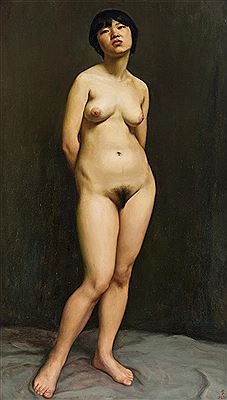 Standing Nude