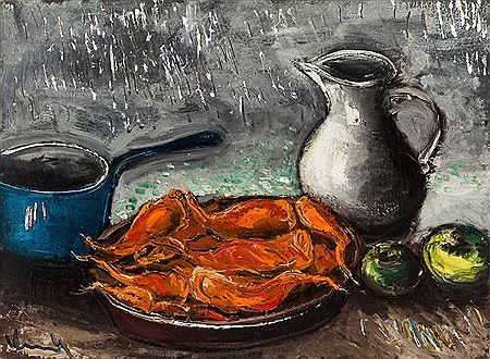 Still Life with Red Fish