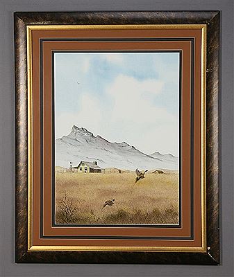 Western scene by Don Griffiths - Auction record, sale price, and art valuation. Compare with similar artists and explore comparable artworks.