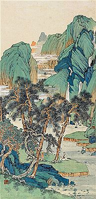 SCHOLAR IN THE LANDSCAPE by Boyu Liang - Auction record, sale price, and art valuation. Compare with similar artists and explore comparable artworks.