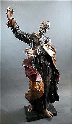 Heiliger Petrus by Anton Frohlich - Auction record, sale price, and art valuation. Compare with similar artists and explore comparable artworks.