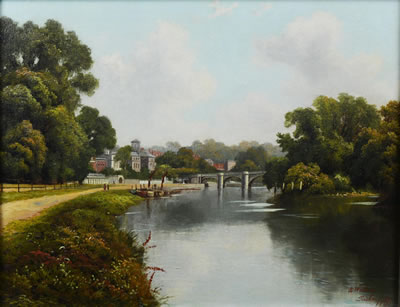 Sample artwork by Alfred S Watson (Born 1929), known for painting - View similar artists and auction records