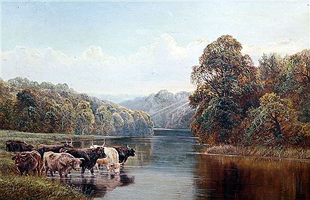 'Friars Crag, Keswick' and 'Tortworth Lake' (2)