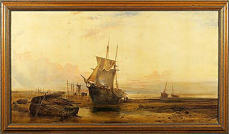 Bateau à Marée basse