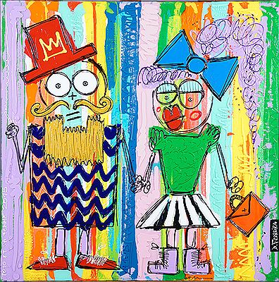 Toto et sa Femme by David Ferreira - Auction record, sale price, and art valuation. Compare with similar artists and explore comparable artworks.