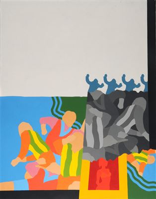 The game is over by Urs Dickerhof - Auction record, sale price, and art valuation. Compare with similar artists and explore comparable artworks.