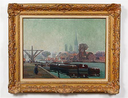 "Rouen" by Jean Arnavielle - Auction record, sale price, and art valuation. Compare with similar artists and explore comparable artworks.
