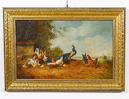 "Barnyard Chickens"