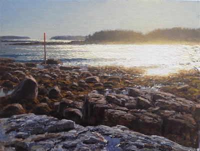 INTO THE LIGHT, THE COAST OF MAINE