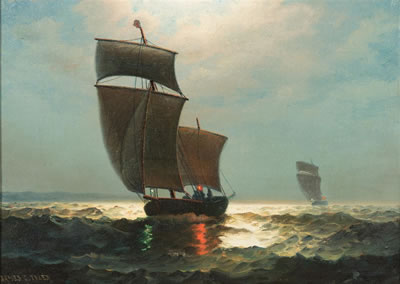 SHIP AT NIGHT