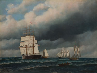 "The Chapman" of New York off Sandy Hook