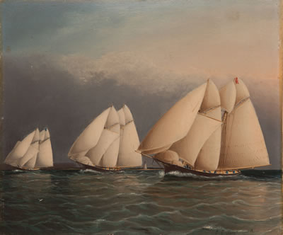 The Start of the Great Transatlantic Yacht Race