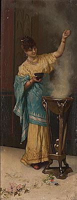 Woman Making an Offering