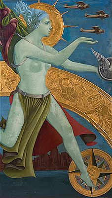 History of Flight by Edward Brodney - Auction record, sale price, and art valuation. Compare with similar artists and explore comparable artworks.
