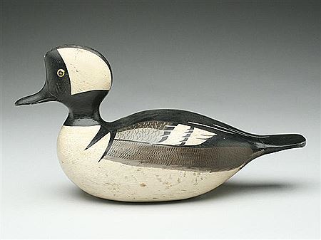Very rare hooded merganser drake by Julius Middlesteadt - Auction record, sale price, and art valuation. Compare with similar artists and explore comparable artworks.