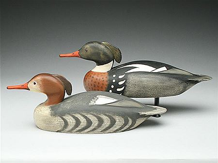 Sample artwork by Ken Anger (1904 - 1983), known for sculpture, decoy carving - View similar artists and auction records
