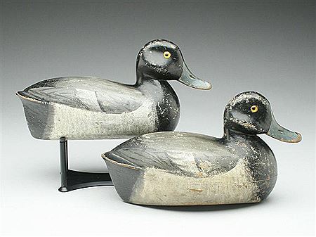 Two bluebill drakes by Jack Schwartz - Auction record, sale price, and art valuation. Compare with similar artists and explore comparable artworks.