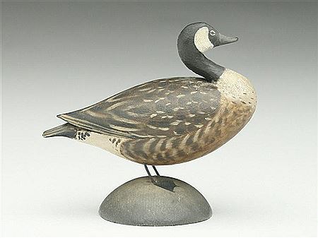 Early miniature Canada goose