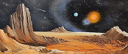 Blue Moon by Peter Lightfoot - Auction record, sale price, and art valuation. Compare with similar artists and explore comparable artworks.
