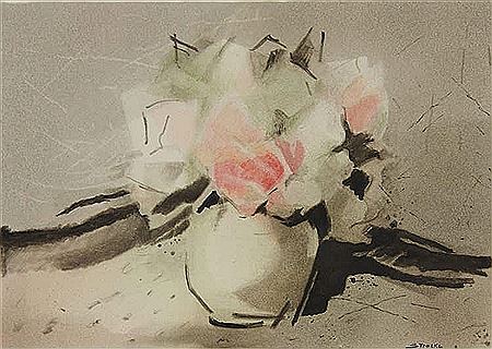Bouquet rose et blanc