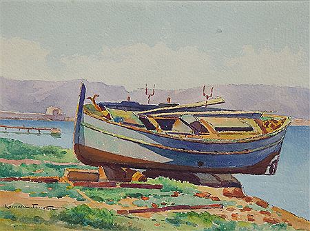 Barque en cale