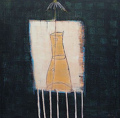 MARGUERITES SUR LES CARREAUX; 2003