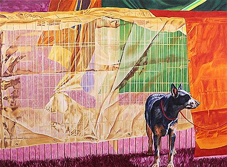 ENCLOSURE: OUTBACK; 1985 by Alexandra Sandra Haeseker - Auction record, sale price, and art valuation. Compare with similar artists and explore comparable artworks.