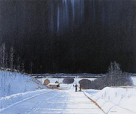 Sample artwork by Peter Shostak (Born 1943), known for figure, landscape, still life, farm scenes, and genre painting, printmaking - View similar artists and auction records