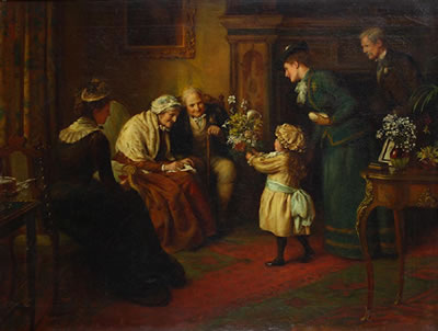 "The Golden Wedding, " 1892