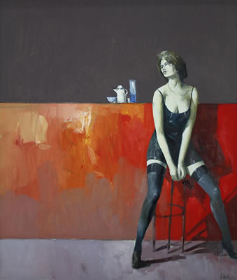 Woman on a Stool