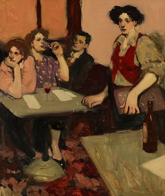 A Waitresses' Time, 1997 by Milt Kobayashi - Auction record, sale price, and art valuation. Compare with similar artists and explore comparable artworks.