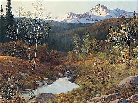 "Wilderness Valley" by Isabel Levesque - Auction record, sale price, and art valuation. Compare with similar artists and explore comparable artworks.