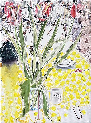 "Red Tulip" 1989 by Dirk Van Wyk - Auction record, sale price, and art valuation. Compare with similar artists and explore comparable artworks.