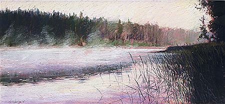 "Rising Mist" by Susan Woolgar - Auction record, sale price, and art valuation. Compare with similar artists and explore comparable artworks.
